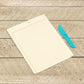 Small 6x8" Score Board w/bone folder