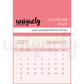 2027 Calendar Pads