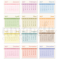 2027 Calendar Pads