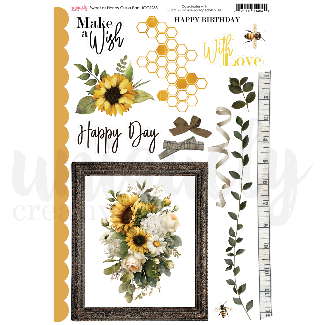Sweet as Honey Cut-a-Part Sheet