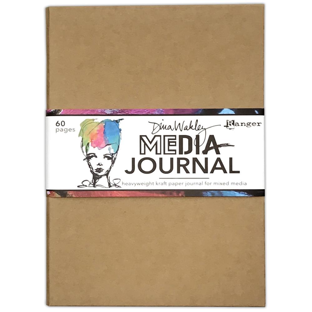 DINA WAKLEY MEDIA JOURNAL 7.25X10.25″ KRAFT