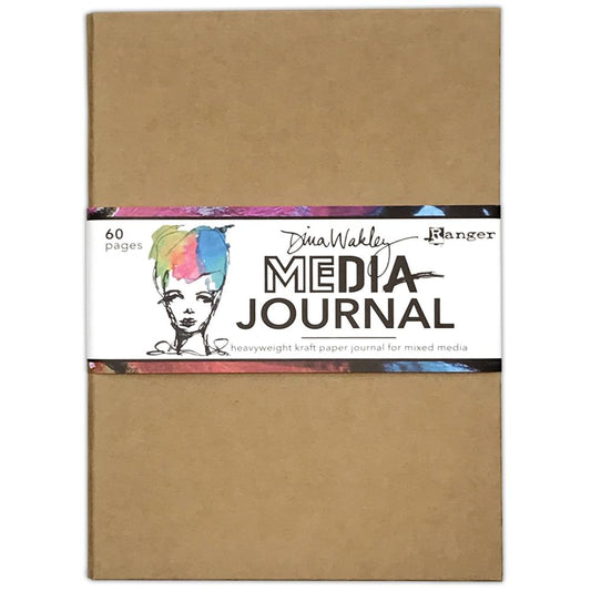 DINA WAKLEY MEDIA JOURNAL 7.25X10.25″ KRAFT