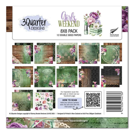 Girl's Weekend 8x8 Pack