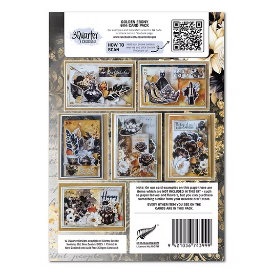 Golden Ebony 6x4 Pack - April 2025
