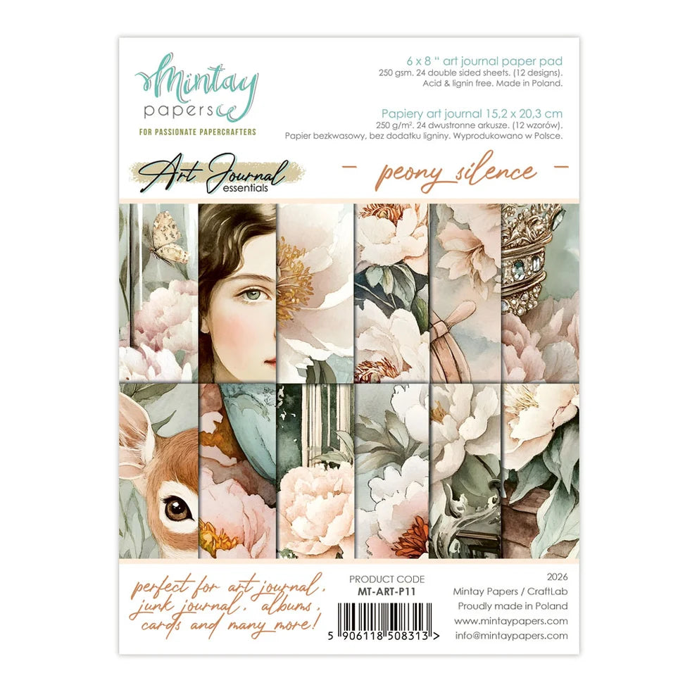 Art Journal Essentials - 11 - Peony Silence