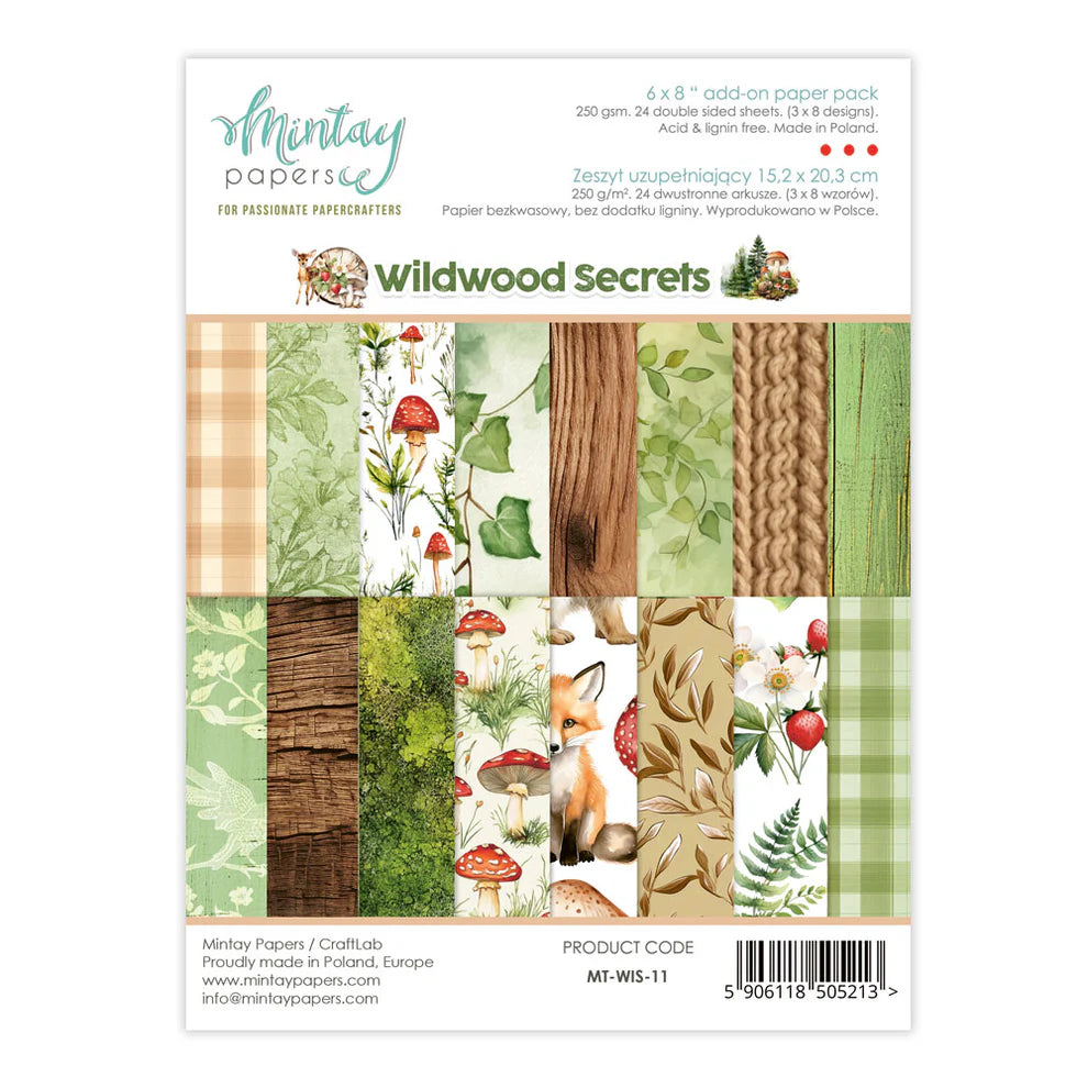 Wildwood Secrets-11- 6X8 PAPER PAD