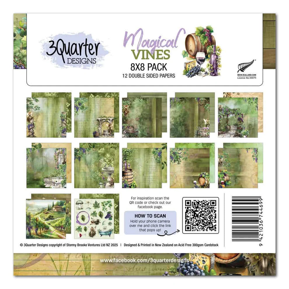 Magical Vines 8x8 Pack