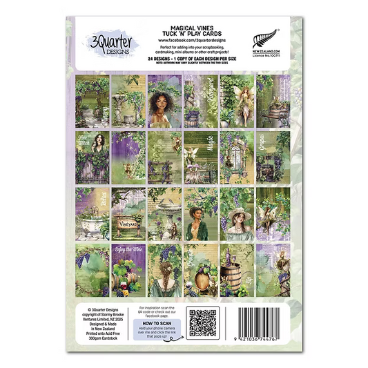 Magic Vines Tuck n' Play Cards - September Release
