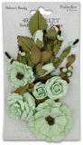 49 And Market Nature's Bounty Paper Flowers - Pistachio