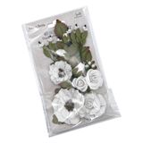 49 And Market Nature's Bounty Paper Flowers - Salt