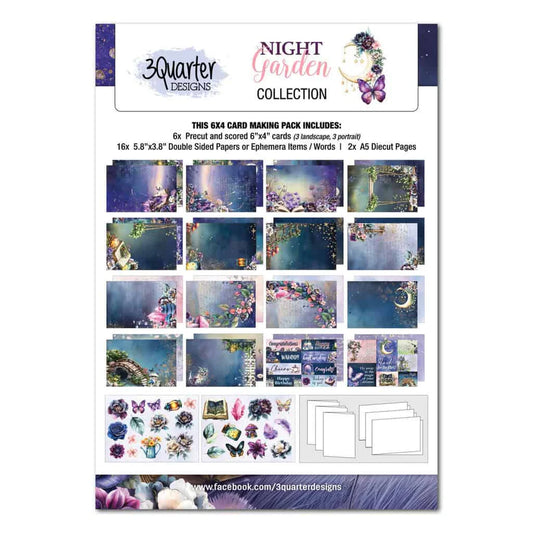 Night Garden 6x4 Card pack December 2025