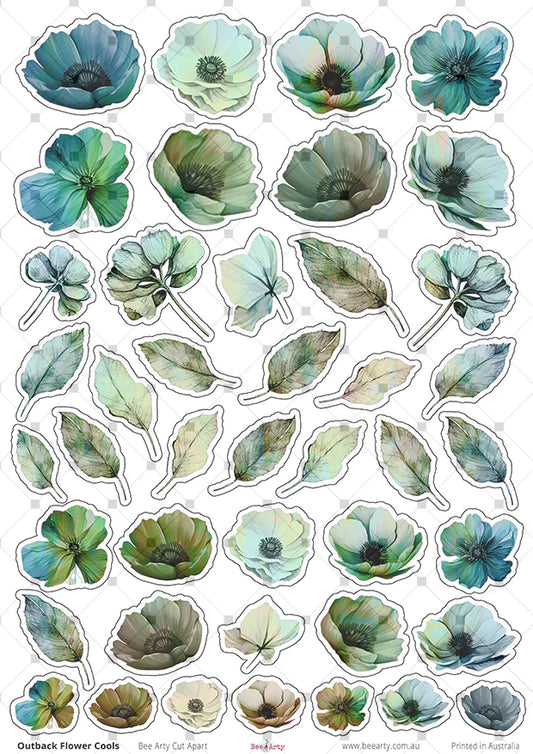 A4 Cut Apart - Assorted - Outback Cools