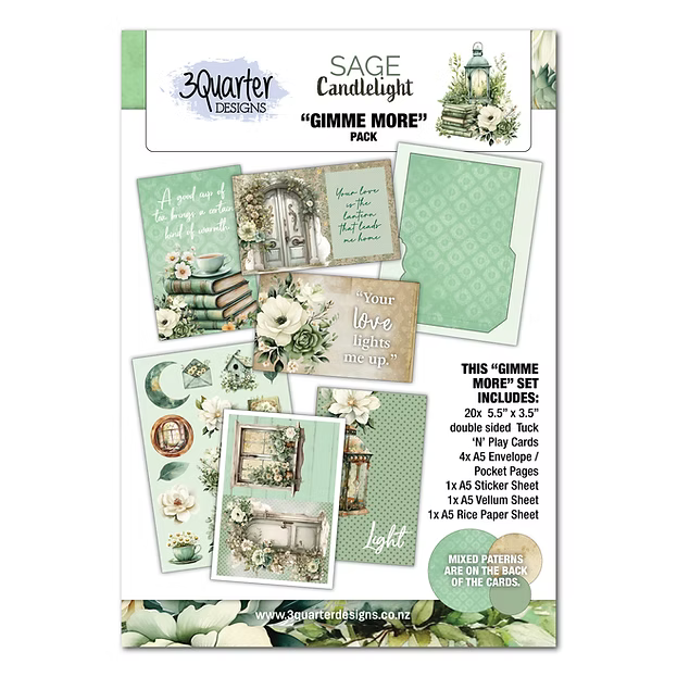 Sage Candlelight Gimme Mores - March Release