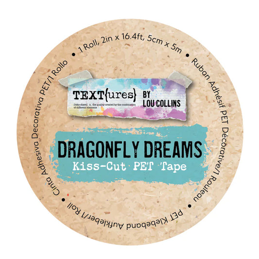 TEXT(ures) Dragonfly Dreams Kiss-Cut PET Tape