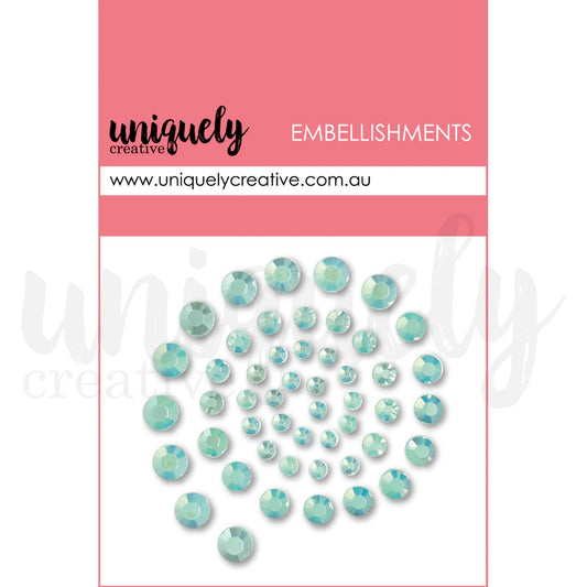 Mint Rhinestones