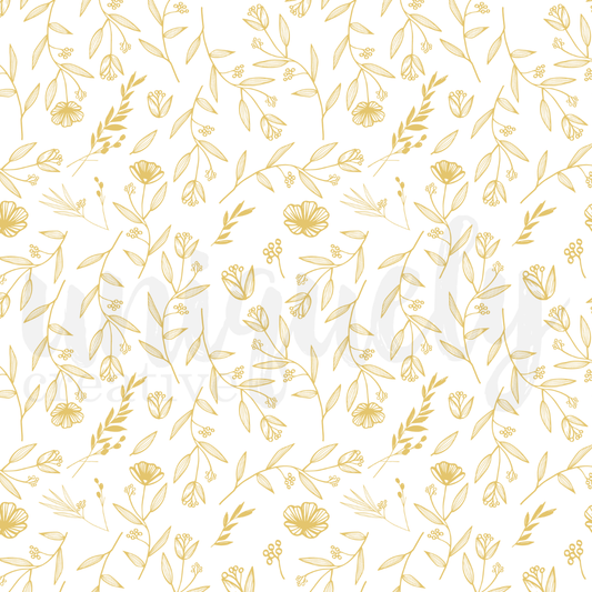 12x12 Botanical Foil Acetate