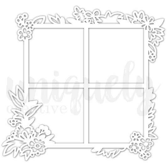 Paperbark Blooms Frame Overlay