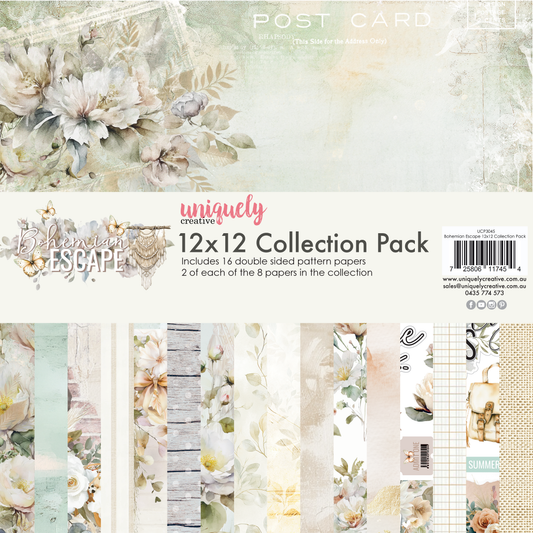 Bohemian Escape 12x12 Collection Pack