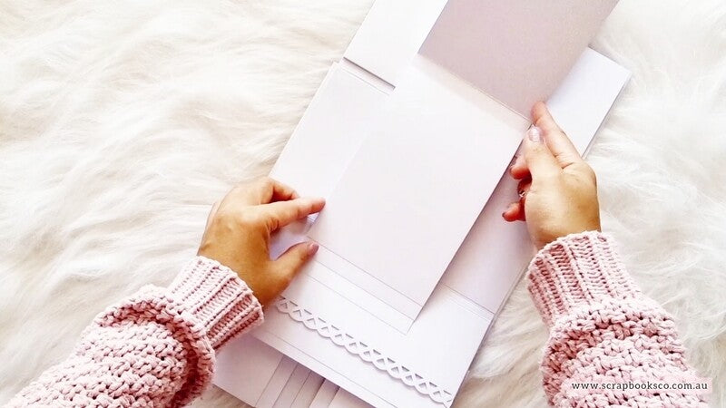 V4 (E) Blank Small Folio Album - BLACK