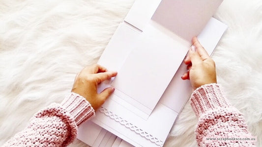 V4 (E) Blank Small Folio Album - BLACK